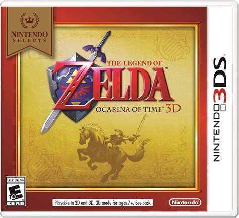 Legend Of Zelda Ocarina Of Time Nintendo 3ds Standard Edition