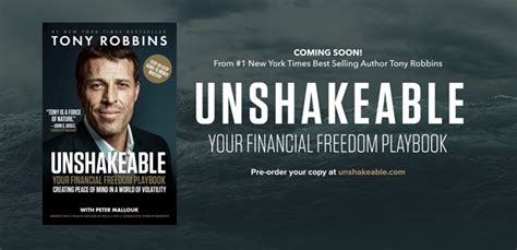 Review Tony Robbins New Book “unshakeable”