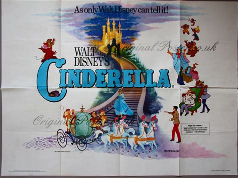 Cinderella Original Vintage Film Poster Original Post