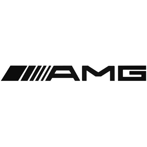 Mercedes Amg Logo Vinyl Decal Sticker