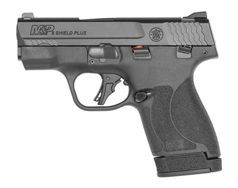 Smith And Wesson Mandp Shield Plus 9mm Pistol With Thumb Safety Black