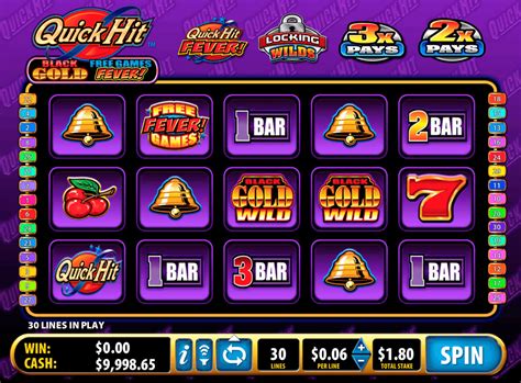 Quick hit casino slots is the ultimate vegas slots experience for mobile, the best classic slot machine games are just a tap away. Quick Hit Black Gold Slot Machine UK Play Free Games ...