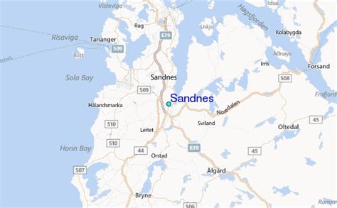 Sandnes (pronounced ˈsɑ̂nːeːs ()) is a city and a municipality in rogaland county, norway.it lies immediately south of stavanger, the 4th largest city in norway and together, the stavanger/sandnes area is the 3rd largest urban area in norway. Sandnes Tide Station Location Guide