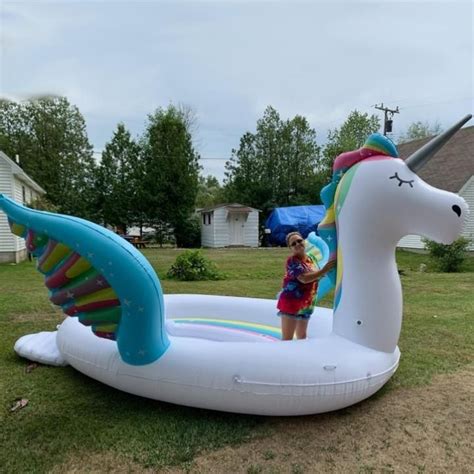 Giant 6 Person Inflatable Unicorn Float Unicorn Float Float Lake Floats