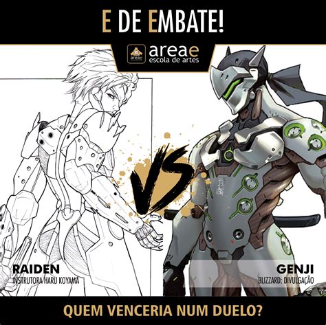 Raiden Metal Gear Solid Vs Genji Overwatch Blog Da Areae