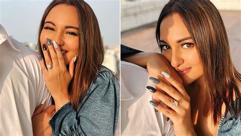Sonakshi Sinha Flaunts Ring As She Poses With A Mystery Man