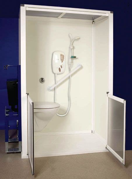 Shower Toilet Cubicle All In One Self Contained Shower Cubicle With