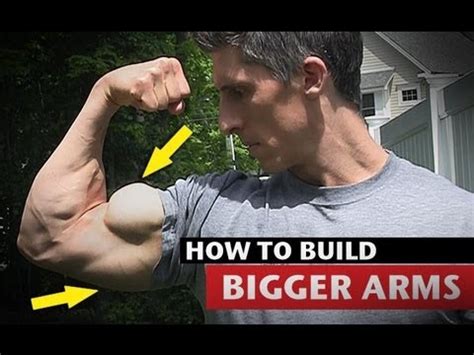 How to Get Big Arms - MUCH FASTER!! (Triceps and Biceps ...