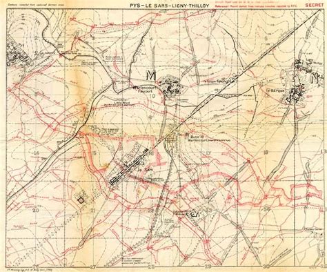 Trench Map World War 1 Inspiration Pinterest