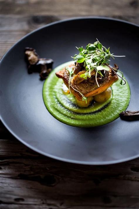 Assiette gastronomique comment garnir le repas Fish Recipes Seafood