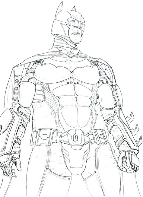 Dark Knight Coloring Pages Sketch Coloring Page