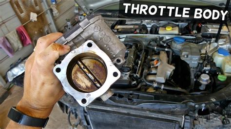 Audi A4 B6 Throttle Body Removal Replacement Youtube