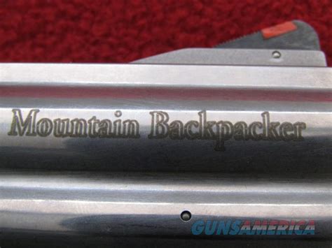 Sandw 629 5 Mountain Backpacker Revolver 44 Mag For Sale