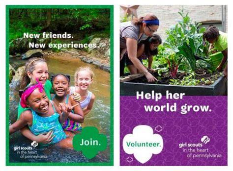 Girl Scout And Volunteer Recruitment Campaign For Girl Scouts In The