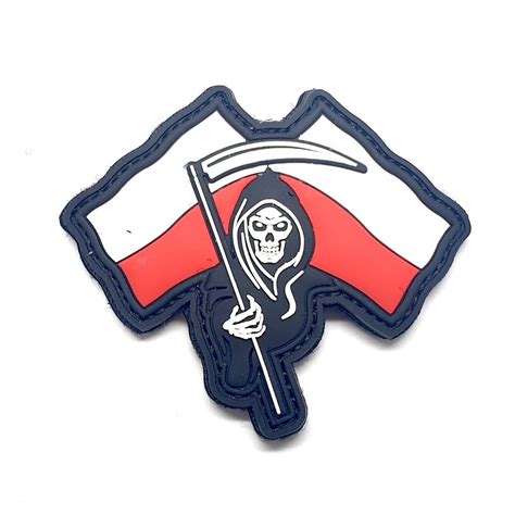 Polish Reaper Grim Reaper Patch Airsoft Direct
