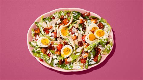 Rotisserie Chicken Winter Cobb Salad With Crispy Chicken Skin Recipe