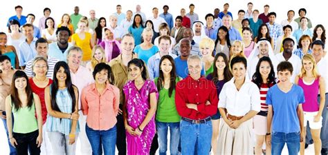 Diversity Large Group Of People Multiethnic Concept Stock Photo Image
