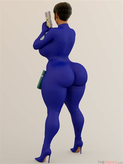 Rule 34 1girls 3d 3d Artwork Agent Honeydew Ass Back Back View