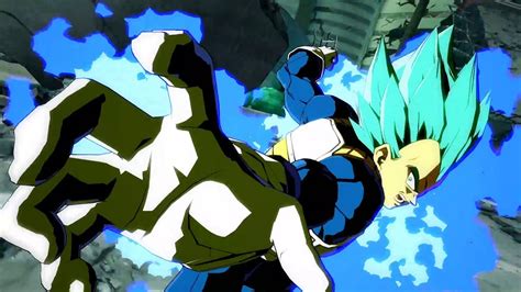 Super Saiyan Blue Vegeta Demonstrates Destructive Power In His Dragon