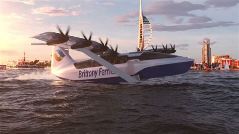 Brittany Ferries Eyes The Future With Battery Powered Sea Skimming