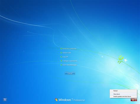 Shutdown Windows 7 Without Installing Updates Super User