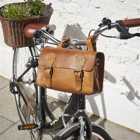 Leather Bike Bag To Satchel By Vida Vida