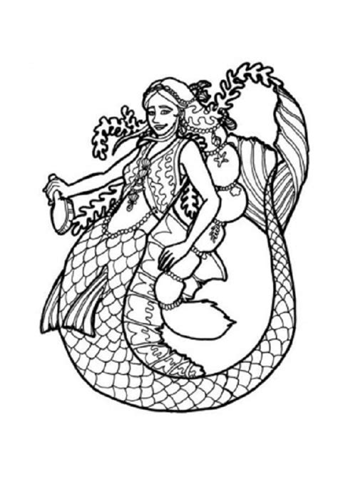 Each of these included free little mermaid coloring pages was gathered from around the web. Free Printable Mermaid Coloring Pages For Kids