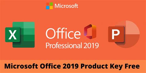 Microsoft Office 2019 Product Key Free Updated 2024