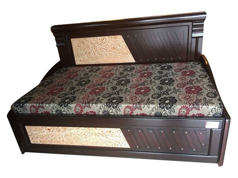 Brown Teak Wood Sofa Cum Bed For Home Bedroom At Rs 8552 In Hyderabad