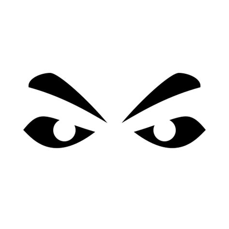 Look at links below to get more options for getting and using clip art. Angry eyes icon | Game-icons.net