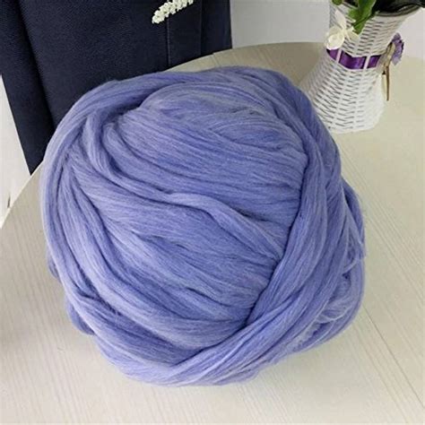 Giant Wool Yarn Chunky Arm Knitting Super Soft Wool Yarn Bulky Wool