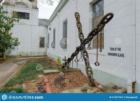 Tomb Of The Unknown Slave In New Orleans Editorial Photo Image Of
