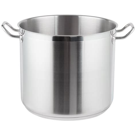 20 Qt Heavy Duty Stainless Steel Stock Pot With Cover