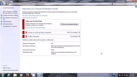 Windows 7 Vista Tutorial Basic Windows Security Overview Youtube