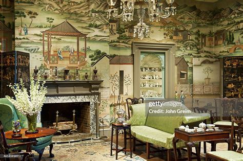 Room Interior At The Historic Winterthur Decorative Arts Museum And