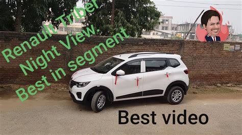 Renault triber is a 7 seater muv car available at a price range of rs. Renault TRIBER | WHITE COLOR | Night View & Look | Looks ...