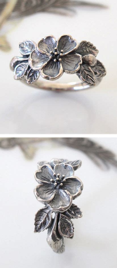 Residential care facility for elderly. Heirloom Rose Flower Ring Handmade Sterling Silver in 2020 ...