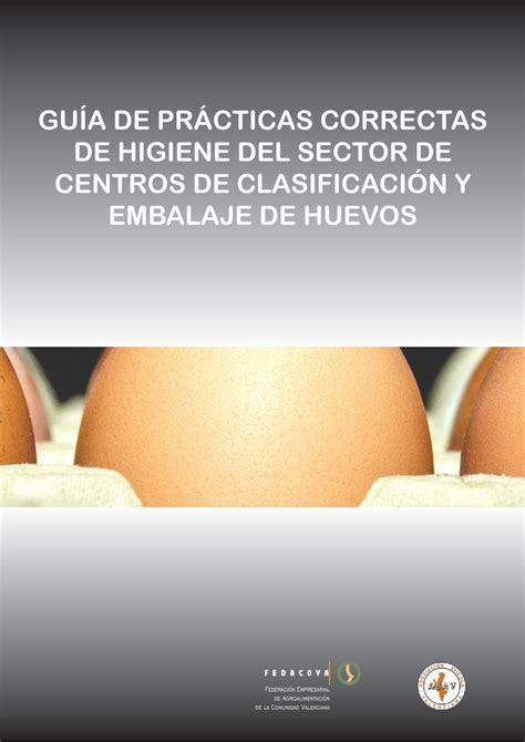 Pdf Gu A De Pr Cticas Correctas De Higiene Del Sector De Publicaciones San Gva Es