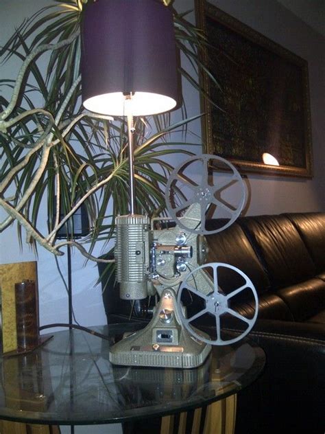 Keystone 8mm Projector Converted Into A Table Lamp Vintage Lamps