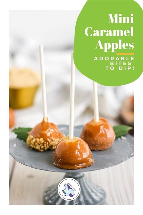 Easiest Mini Caramel Apples That Stick And Set Well