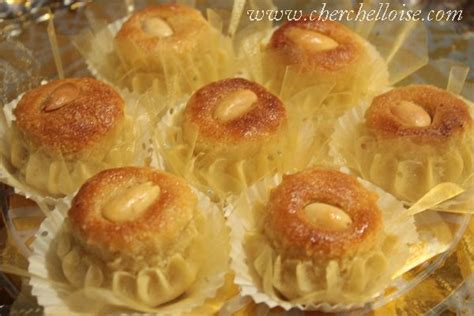 Dziriettes Gâteau Traditionnel Algérien Aux Amandes Avec Photos