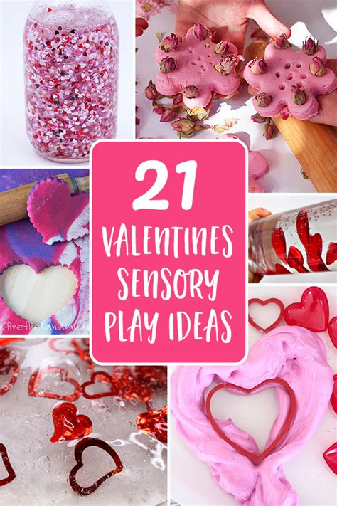 21 Fabulously Fun Sensory Play Ideas for Valentine's Day