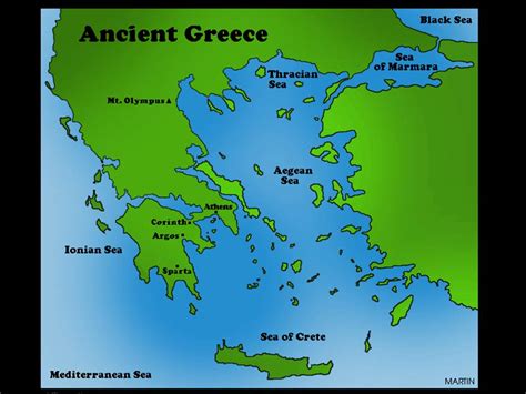 Where Is Mount Olympus In Ancient Greece Map
