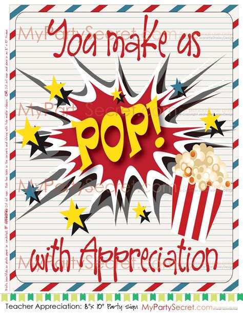 Appreciation Quotes For Popcorn Quotesgram Popcorn Teacher