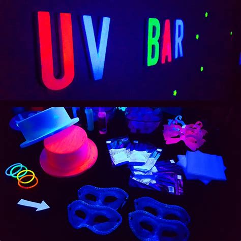 Black Light Party Hire And Uv Neon Glow Party Supplies
