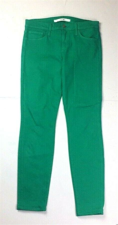 Joes Jeans Womens Size Green Skinny Fit Ankle Denim Cotton Poly