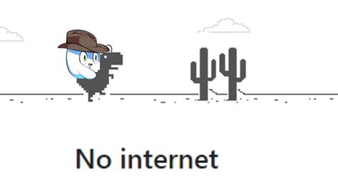 Make the dino run and jump over cacti in this google chrome's no internet dinosaur game. Playing the Google Chrome Dinosaur Game - ViDoe