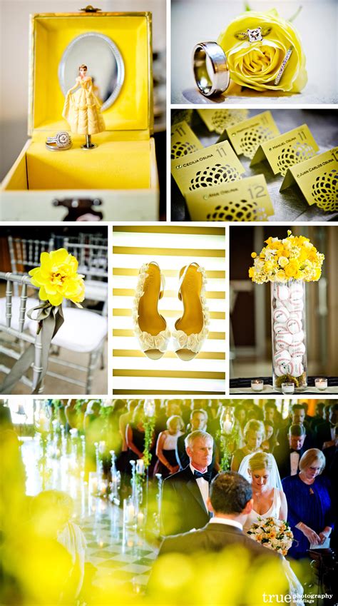 Yellow Wedding Theme Color San Diego Wedding Photographer San Diego