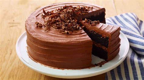 Gâteau au chocolat noir foncé Recettes