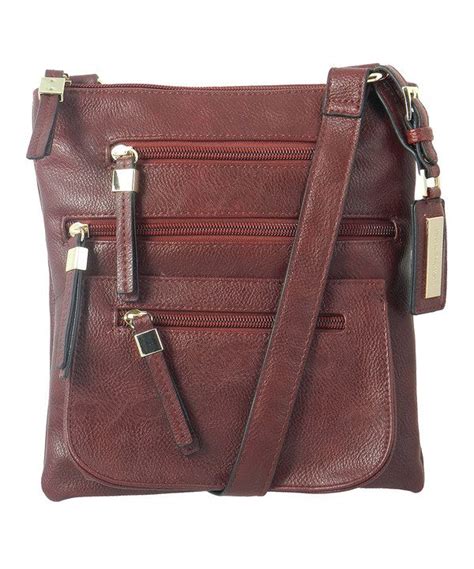 Hush puppies women's victory bounce max shoes, navy blue. Hush Puppies Wine Multi-Zip Crossbody Bag | zulily ...